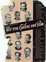 H.E. Weinschenk Wir von Bühne und Film