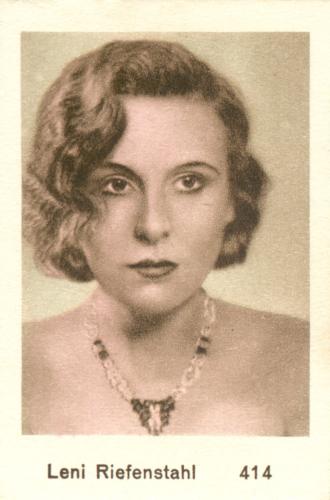 Leni Riefenstahl.