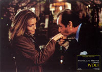 Michelle Pfeiffer, Jack Nicholson - Wolf