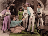 Yvonne De Carlo, Broderick Crawford, George Brent, Lois Collier, Andy Devine, George J. Lewis, Arthur Treacher - Slave Girl