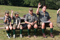 Ella Bleu Travolta, Conner Rayburn, Robin Williams, John Travolta - Old Dogs