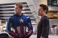 Chris Evans, Robert Downey, Jr. - The Avengers