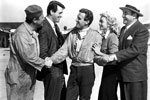 Jack Carson, Rock Hudson, Robert Stack, Dorothy Malone, Robert Middleton - The Tarnished Angels