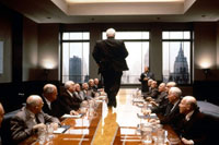 Charles Durning, Roy Brocksmith - The Hudsucker Proxy