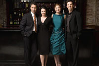 Eric McCormack, Debra Messing, Sean Hayes, Megan Mullally - Will & Grace