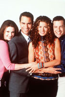 Eric McCormack, Debra Messing, Sean Hayes, Megan Mullally - Will & Grace