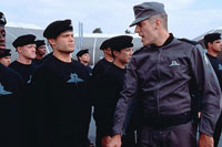 Clancy Brown, Casper Van Dien - Starship Troopers