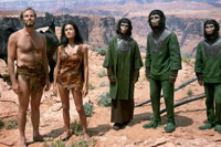 Lou Wagner, Charlton Heston, Roddy McDowall, Kim Hunter, Linda Harrison - Planet of the Apes