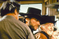Clint Eastwood, Walter Barnes, Billy Curtis - High Plains Drifter