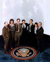 John Spencer, Bradley Whitford, Allison Janney, Richard Schiff, Martin Sheen, Rob Lowe, Moira Kelly - The West Wing