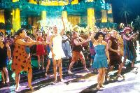 Mark Addy, Kristen Johnston, Stephen Baldwin, Jane Krakowski - The Flintstones in Viva Rock Vegas