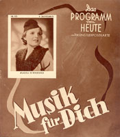 Das Programm von heute nr. 1236