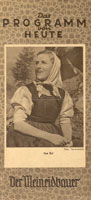 Das Programm von heute nr. 1801